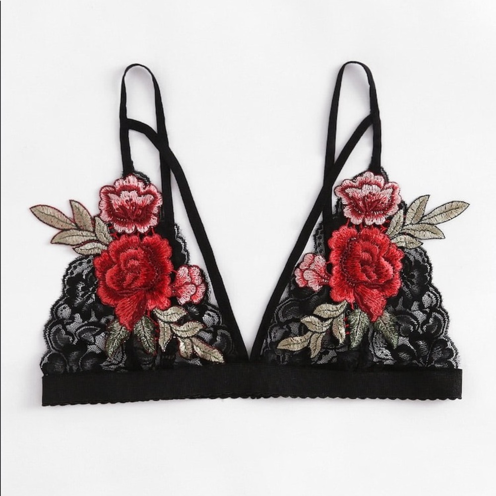 Rose bralette